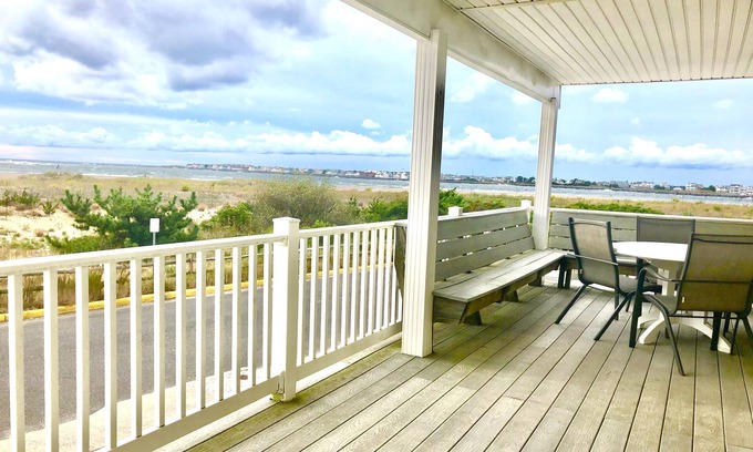 Townsend's Inlet House | Views, Views, Views! Beachfront on quiet cul-du-sac. Fully Equipped 4 Bedroom