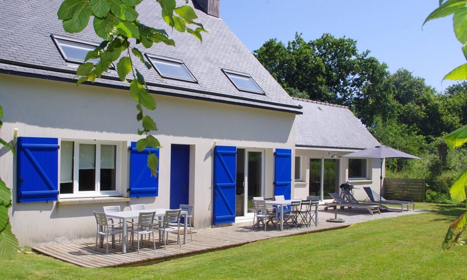 Saint-Cast-le-Guildo House | Villa 14 people, indoor heated pool (open from April to November)