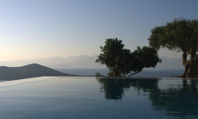 Elounda Villa | Villa 3 bedrooms 1 pool great panoramic view Spinalonga Mirabello Elounda
