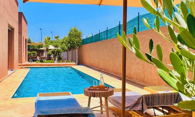 El Aggada Villa | Villa 3 suites, garden, pool and mountain views
