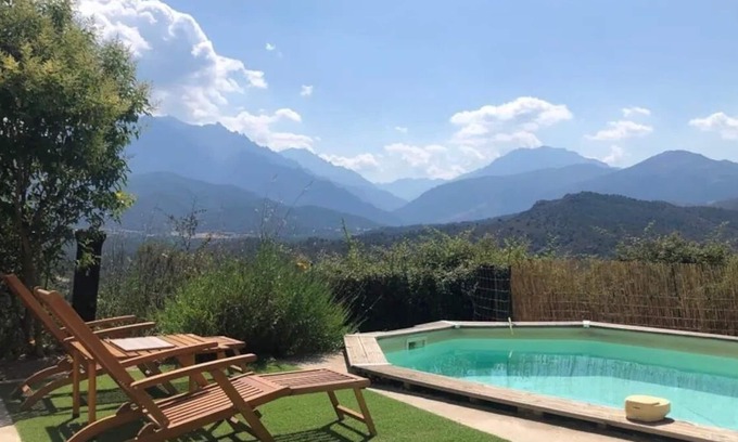 Canavaggia Villa | Villa 6 persons, swimming pool, air-conditioned, ideally located, between sea and mountain