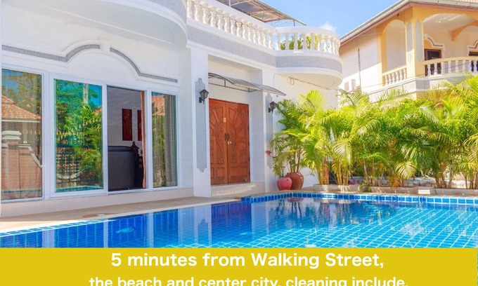 South Pattaya Villa | ⭐ Villa 7 bedroom near WALKING STREET & BEACH