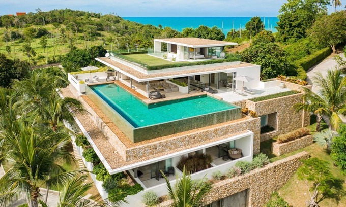 Choeng Mon Villa | Villa Achara - Six Bedroom Villa, Sleeps 12