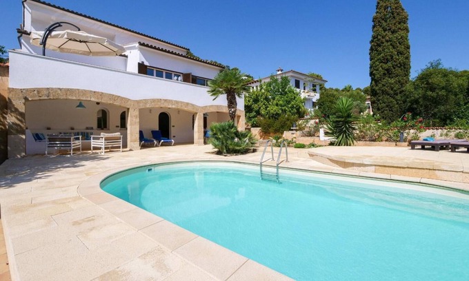 Capdepera Villa | Villa Albatros near the Beach, with Sea View, Garden, Wi-Fi and A/C