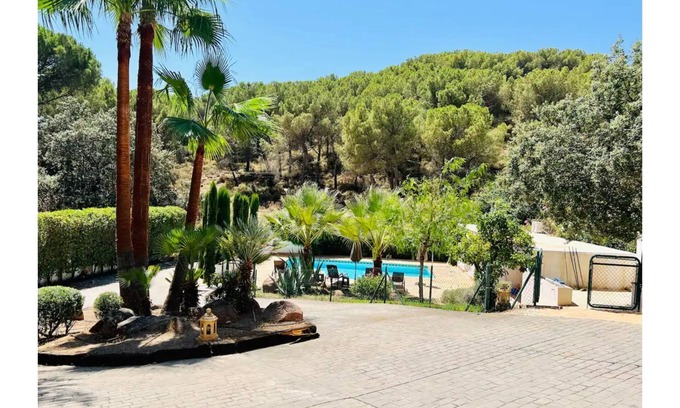 Las Jaras Villa | VILLA ALJARAL Spectacular, pool, fireplace, heated, wifi.