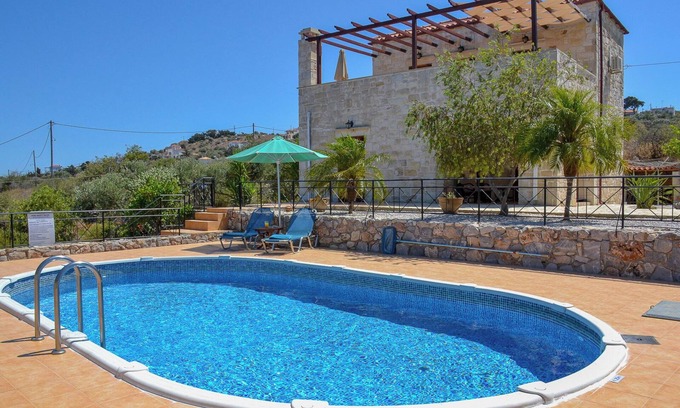 Kefalas Villa | Villa Almyros, Luxury villa, sea view, private pool, outdoor kitchen/living