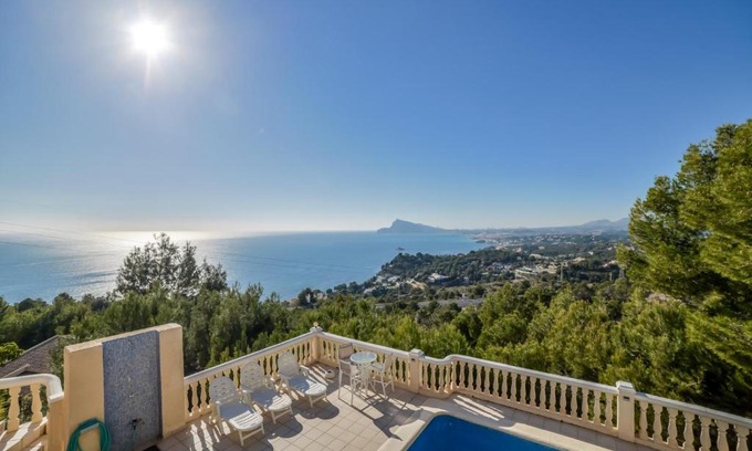 Altea la Vella Villa | Villa AltaVista with Sea View in Altea Hills