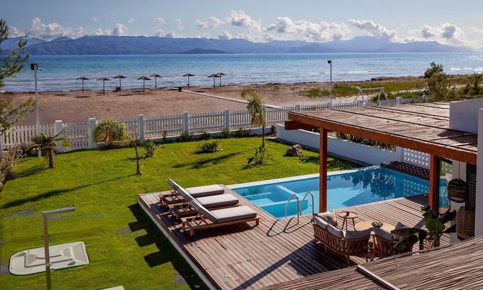Lefkimmi Villa | Villa Ammos - Two Bedroom Villa, Sleeps 6