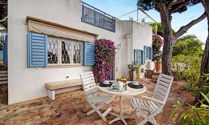 Vale do Lobo Villa | Villa 'Apple' with Sea View, Wi-Fi and Air Conditioning