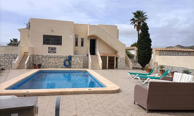 Coveta Fuma Villa | Villa at Coveta Fuma at El Campello with private pool and sea view