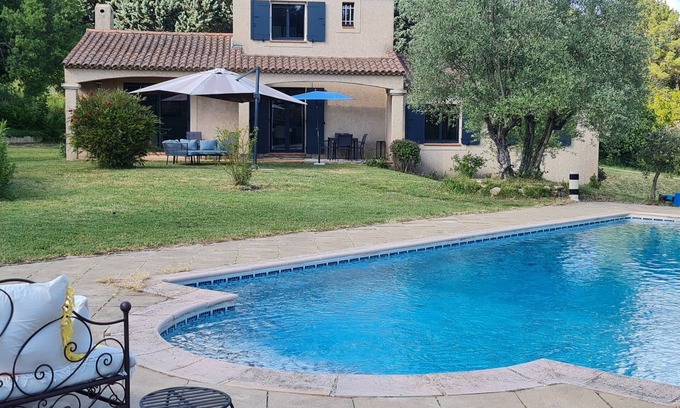 Fuveau House | Villa Avec Piscine et climatisation proche AIX EN PROVENCE