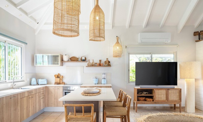 La Savane Villa | Villa Be Happy: Beach by walk & sunset view