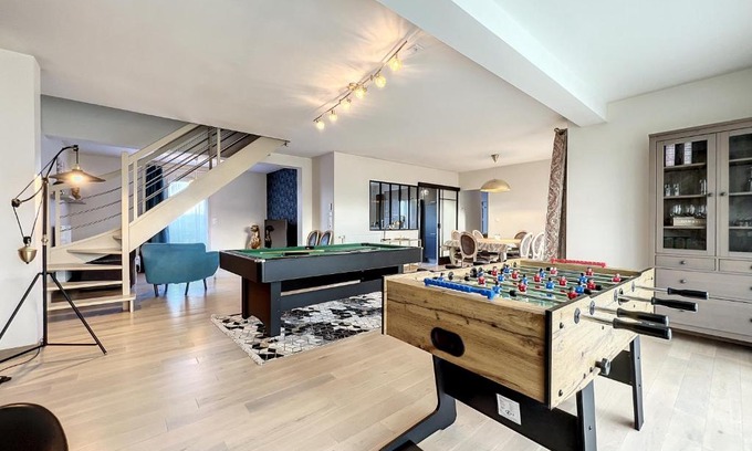 Liffre Villa | VILLA BELLA VISTA - Proche Rennes - Billard - Baby-foot