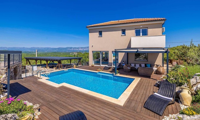 Tribulje Villa | Villa BELLA VISTA with sea view