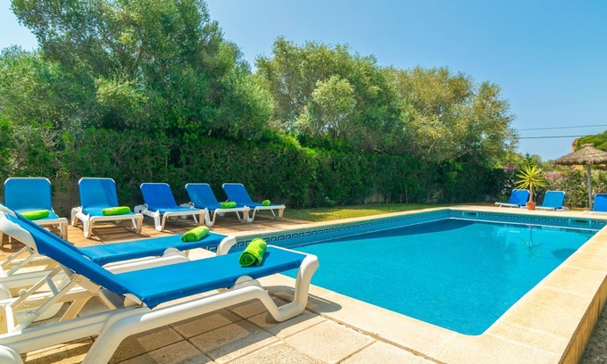 Cala Ferrera Villa | Villa Blanca - Villa With Private Pool. Free Wifi
