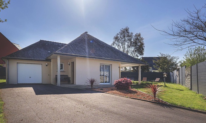 Landevant Villa | VILLA Bungalow, garden, Spa TERRE et MER comfort+ South Brittany