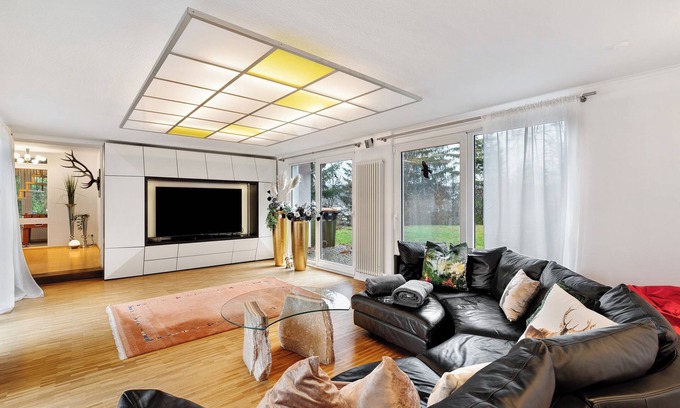 Grafenau Villa | Villa 'Burschelberg' with Shared Terrace, Shared Garden and Wi-Fi