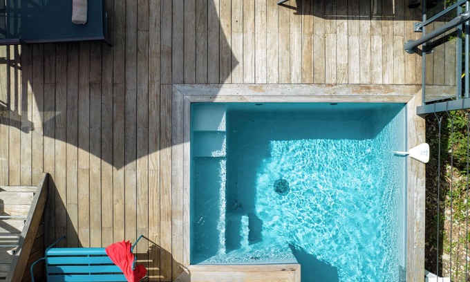 Grand-Bourg Villa | Villa Bwacajou 4-Star rated with private pool and view of the sea and Dominique