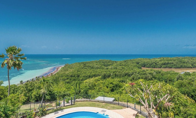 Saint Felix Villa | Villa Caïmite with spectacular sea view, minutes away from the beach
