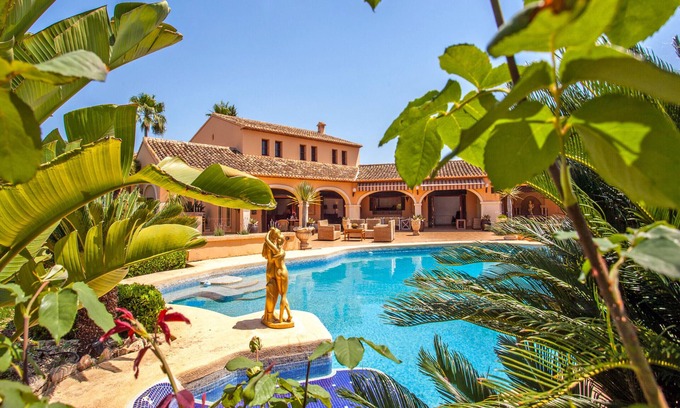 Canor Villa | Villa COLISEO Benissa Costa Blanca – Rustic, swimming pool, sea views