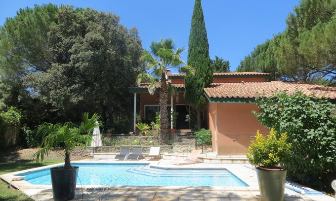 Langlade House | Villa Contemporaine Dans Garrigue Proche DE Nimes