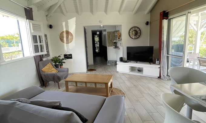 Le Moule House | Villa Cosy Proche des Plages et du Spot de Parapente !