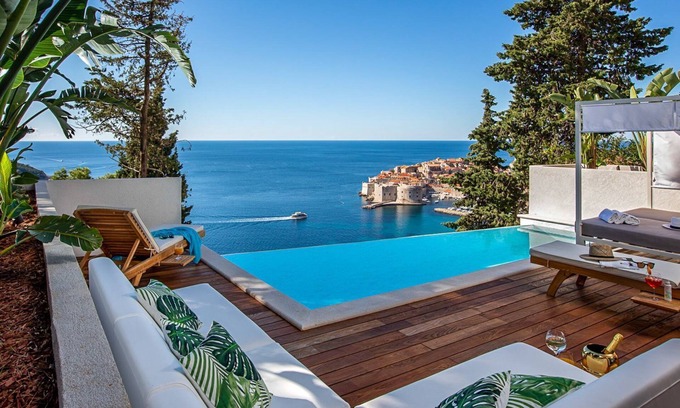 Municipality of Dubrovnik Villa | Villa Delvina - Six Bedroom Villa, Sleeps 12