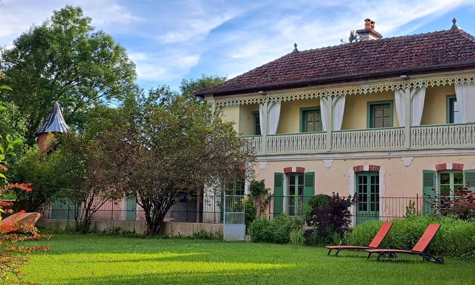 Vanvey Villa | VILLA DES PROMENADES, 5* atypical in a National Forest Park, European Ecolabel