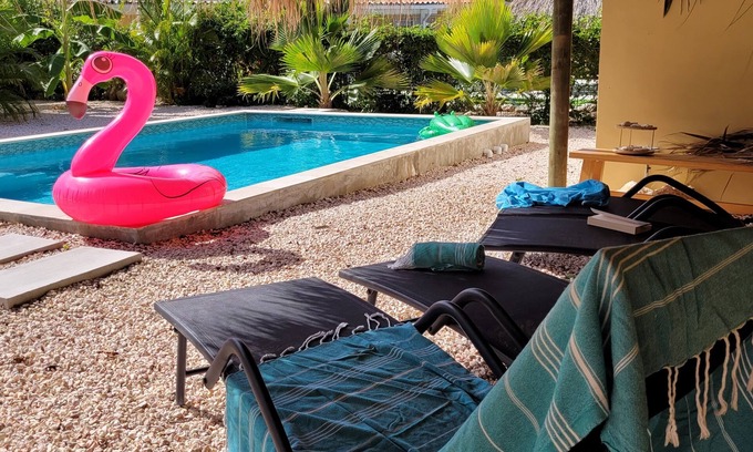 Grote Berg Villa | Villa Dushi Arembos with private pool and 7 seater car