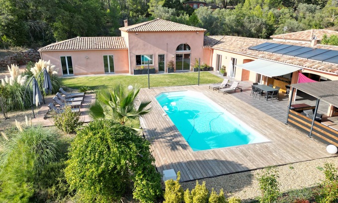 Lorgues Villa | Villa Eden Récente, Grand Confort, Piscine, 8 Personnes, Lorgues