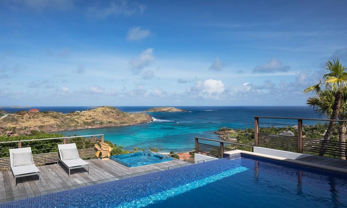 Petit Cul De Sac Beach Villa | Villa Endeavour | Ocean View - Located in Exquisite Petit Cul de Sac with Private Pool