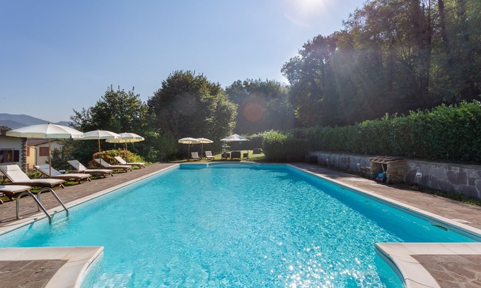 Vicchio Villa | Villa Eugenia Tuscany with private Pool, Sauna, Fitness, Pool table