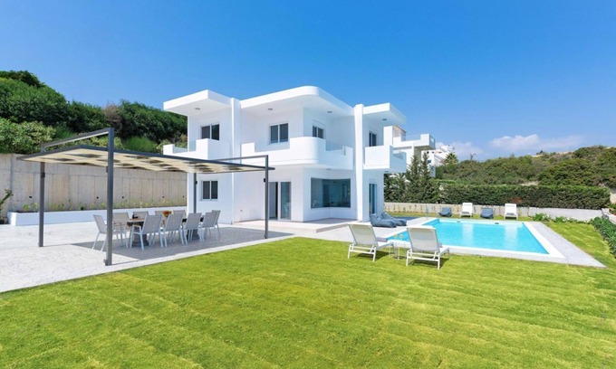 Kolymbia Villa | Villa Eunike - Five Bedroom Villa, Sleeps 10