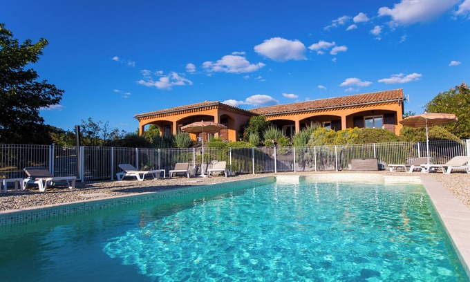 Joyeuse House | Villa Fanny - Private Pool and Spa in Joyeuse, Ardèche. Ideal for families!