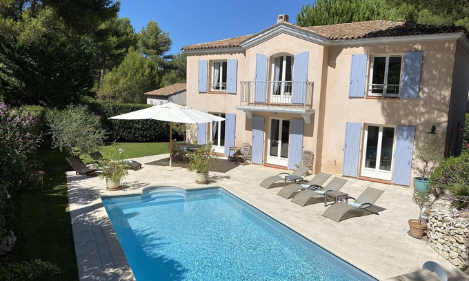 Pont Royal House | VILLA FULL OF CHARM WITH PIANO AND SWIMMING POOL HEATED ON GOLF PT-ROYAL PROVENC