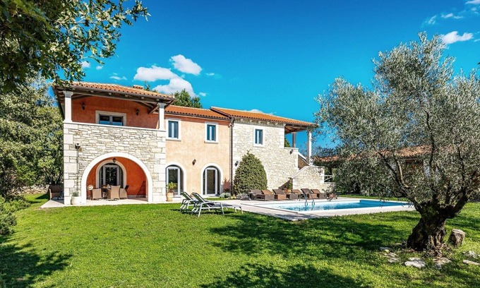 Prkacini Villa | Villa Gimino - Beautiful villa with heated private pool, table football and darts