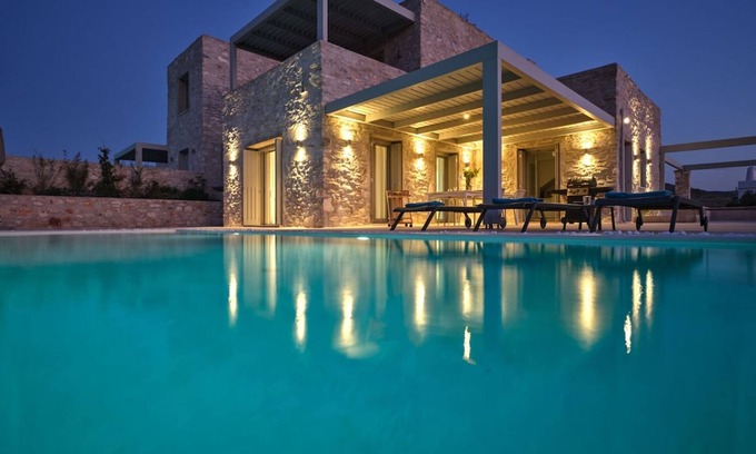 Naousa Villa | Villa Helia with swimming pool