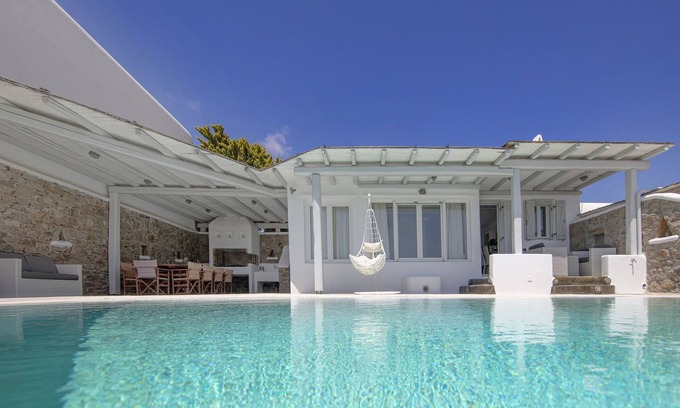 Kalafatis Villa | Villa in Mykonos with Sea View and Pool