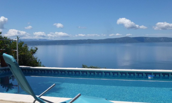 Podgora Apartment | Villa in Podgora, 2 app. quiet super sea and island view. Private pool, WiFi
