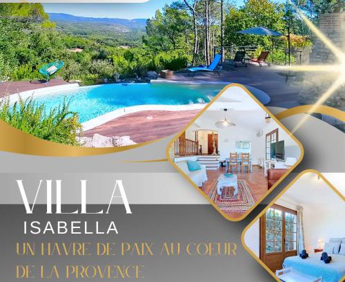 Sillans-la Cascade Villa | Villa Isabella - Avec piscine et vue panoramique