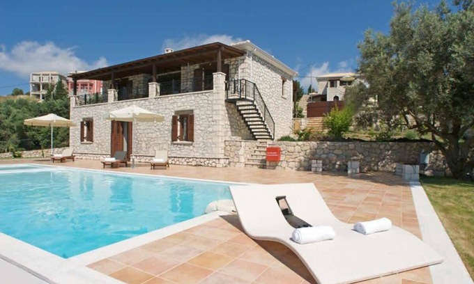 Spanokhorion House | Villa Kallisto Sea View Escape in Corfu