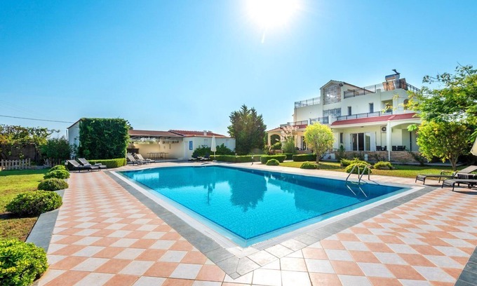 Kolymbia Villa | Villa Kalvos - Five Bedroom Villa, Sleeps 10