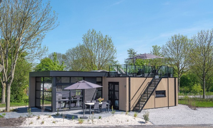 Workum Resort | Villa L-Meerzicht | 6 pers. Roof terrace