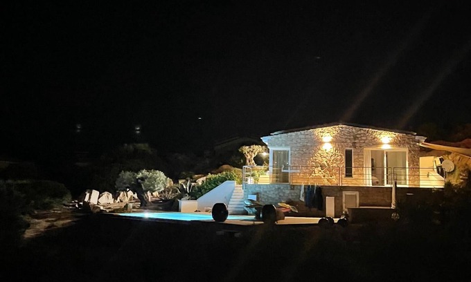 Trinita d'Agultu e Vignola Villa | Villa 'La Marinedda' with Sea View, Private Pool and Air Conditioning