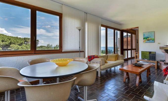 Capo D'arco Villa | Villa "Le Terrazze" with Sea View & Shared Pool