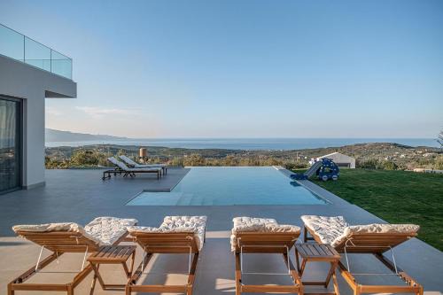 Platanias Villa | Villa Levante With Sea View