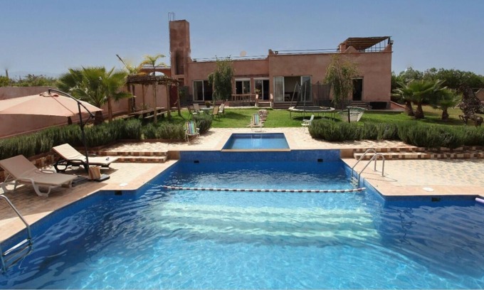 Ait Zat Villa | Villa Liberty Avec Piscine Route Ourika, Marrakech