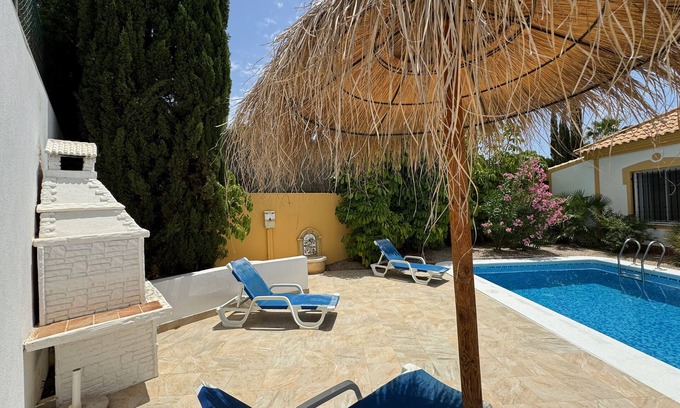 Mazarron Villa | Villa Maravilla with Mountain View, Pool & Wi-Fi