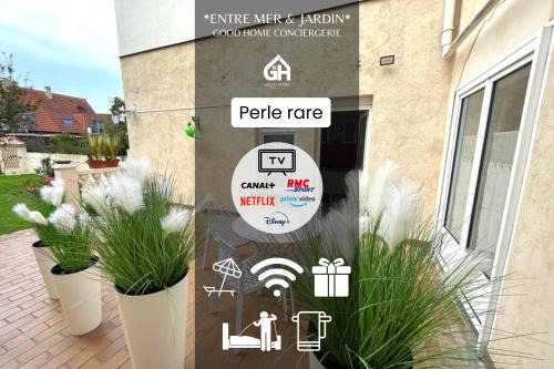 Coudekerque-Branche Apartment | Villa Marine*Entre mer et Jardin
