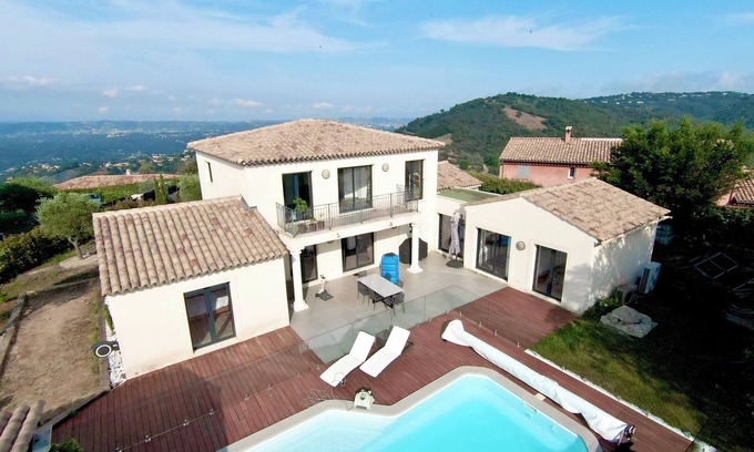 Tanneron Villa | Villa Moderne 210m² à la Campagne, Idéal Pour les Familles